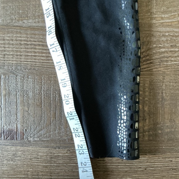 Ultracor Black Leggings with Sequin Detail - Picture 7 of 8